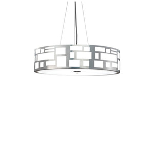 UltraLights - 11211-24-CR-OA-03 - Four Light Pendant - Genesis - Chrome