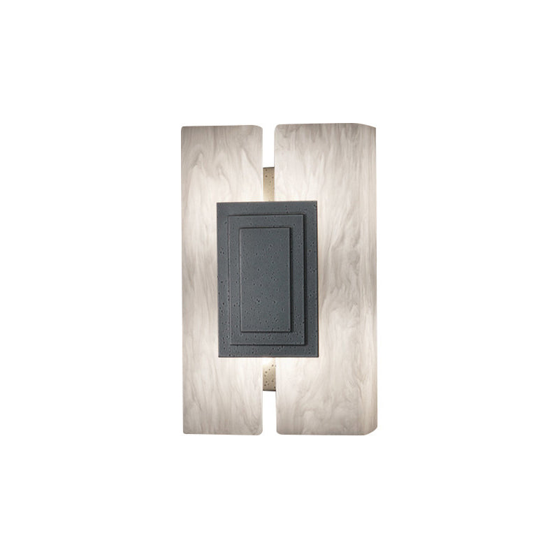 UltraLights - 11216-SS-FA-03 - Two Light Wall Sconce - Genesis - Smoked Silver