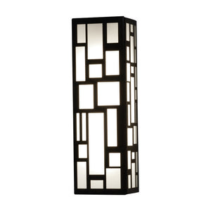 UltraLights - 11218-16-BK-OA-02 - LED Outdoor Wall Sconce - Genesis - Black