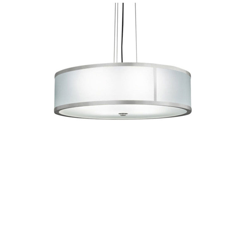 UltraLights - 13221-24-SP-OA-03 - Four Light Pendant - Tambour - Satin Pewter