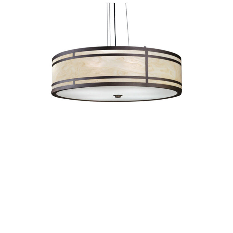 UltraLights - 13223-24-CB-CO-04 - LED Pendant - Tambour - Cast Bronze