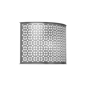 UltraLights - 14311-A1-SS-OA-03 - One Light Wall Sconce - Clarus - Smoked Silver