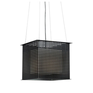 UltraLights - 14316-SQ-BK-OA-04 - LED Pendant - Clarus - Black