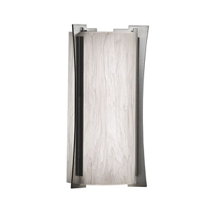 UltraLights - 15334-SP-FA-02 - LED Outdoor Wall Sconce - Genesis - Satin Pewter