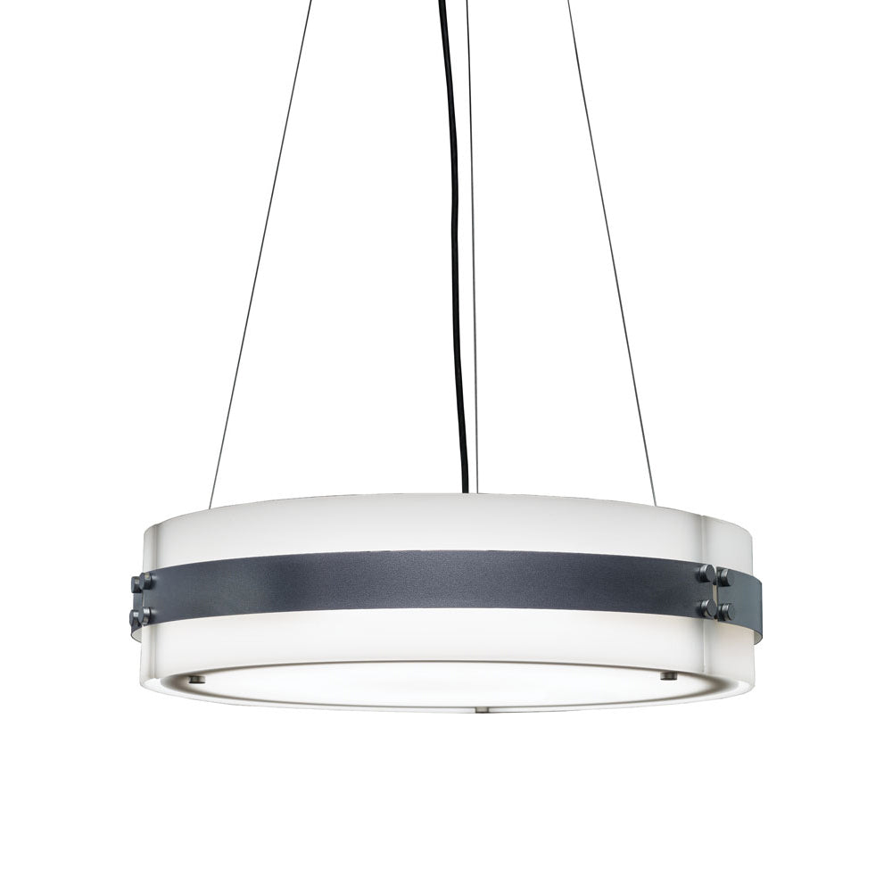 UltraLights - 16355-24-DI-OA-03 - Four Light Pendant - Invicta - Dark Iron