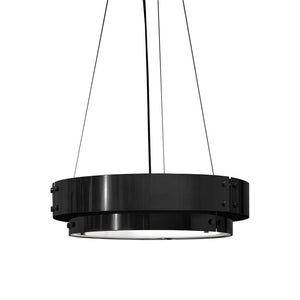 UltraLights - 16356-24-BP-OA-03 - Four Light Pendant - Invicta - Black Pearl