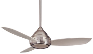 Minka Aire - F476L-BNW - 52"Ceiling Fan - Concept L Wet 52" Led - Brushed Nickel Wet