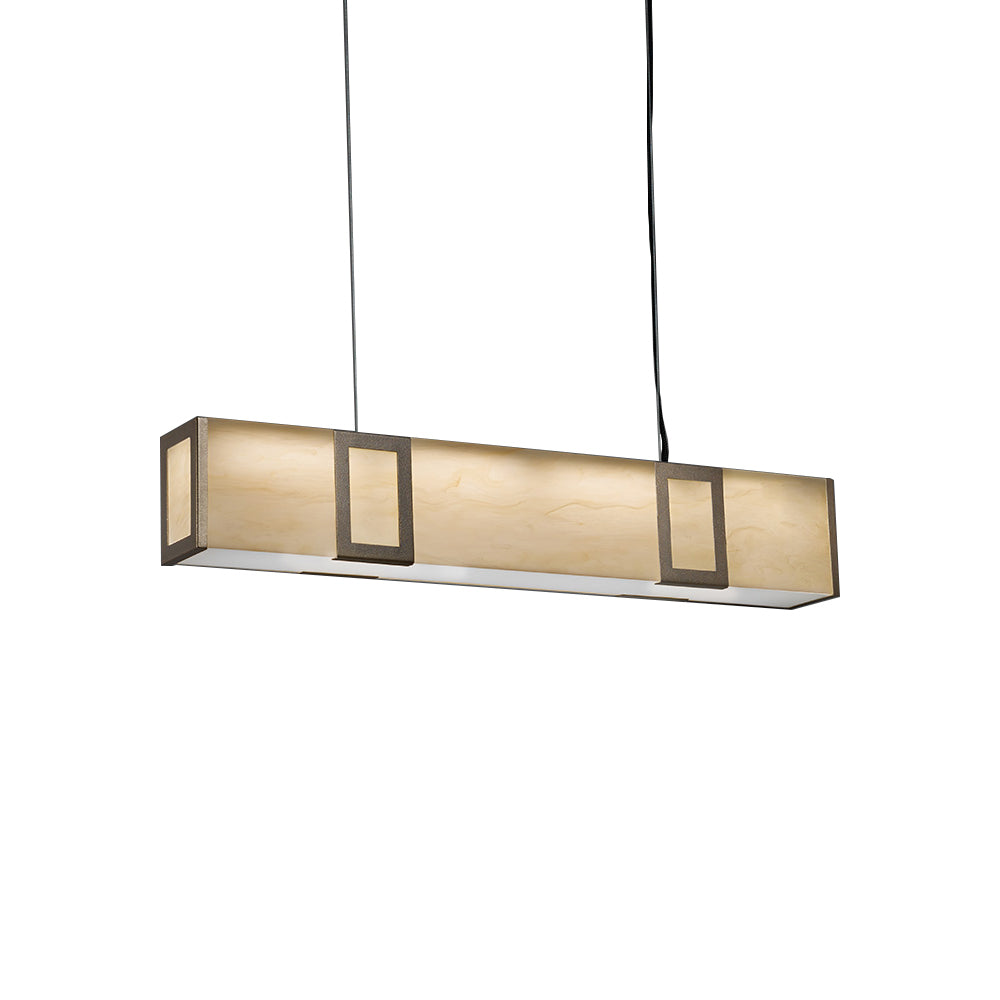 UltraLights - 17372-24-BA-CO-04 - LED Pendant - Strata - Bronze Age