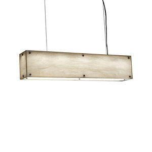 UltraLights - 17373-DI-CO-03 - Five Light Pendant - Strata - Dark Iron