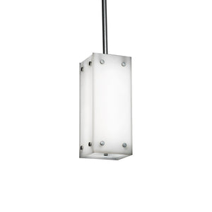 UltraLights - 17376-DI-OA-04 - LED Pendant - Strata - Dark Iron