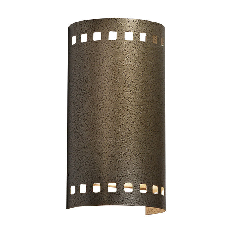 UltraLights - 9263-SB-02 - LED Outdoor Wall Sconce - Basics - Smokey Brass