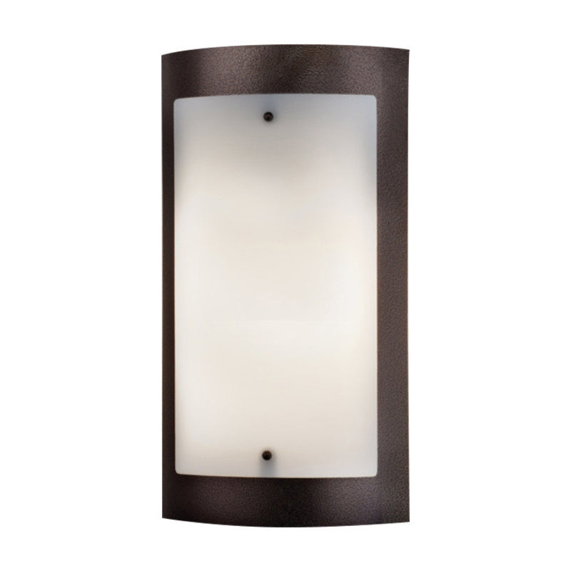 UltraLights - 9318-BA-OA-02 - LED Outdoor Wall Sconce - Luz Azul - Bronze Age