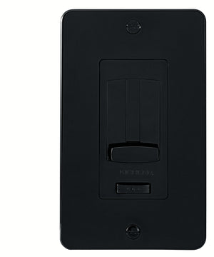 Kichler - 1DDTRIMBK - LED Driver /Dimmer Trim - Under Cabinet Accessories - Black Material