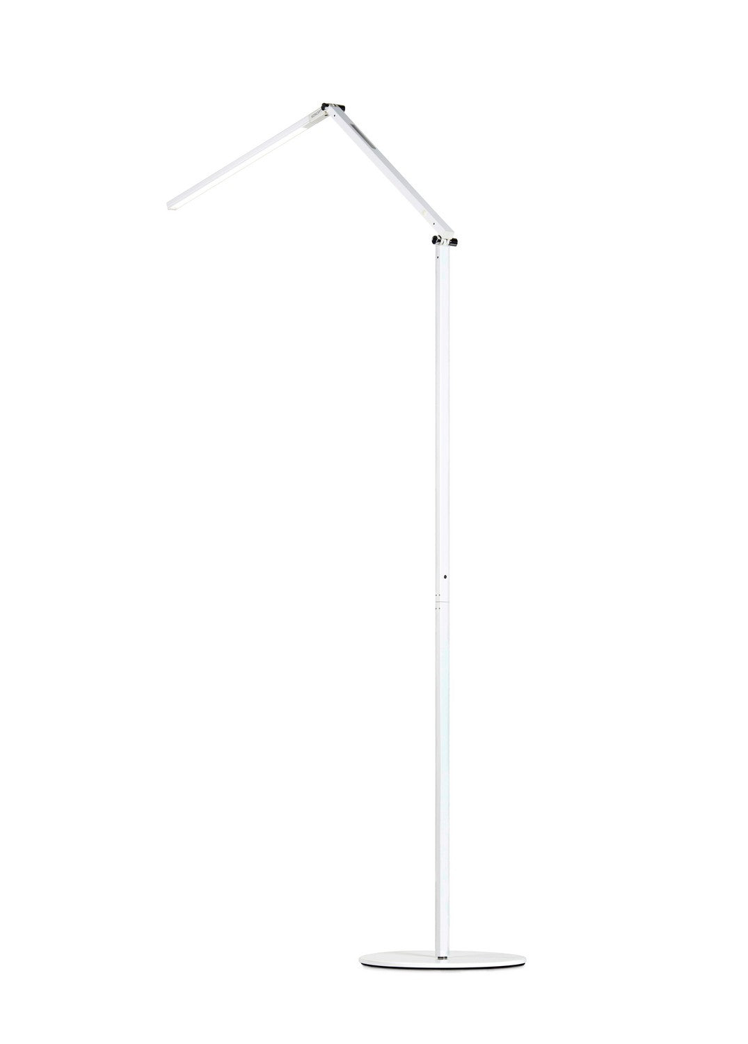 Koncept - AR5000-WD-WHT-FLR - LED Floor Lamp - Z-Bar - White