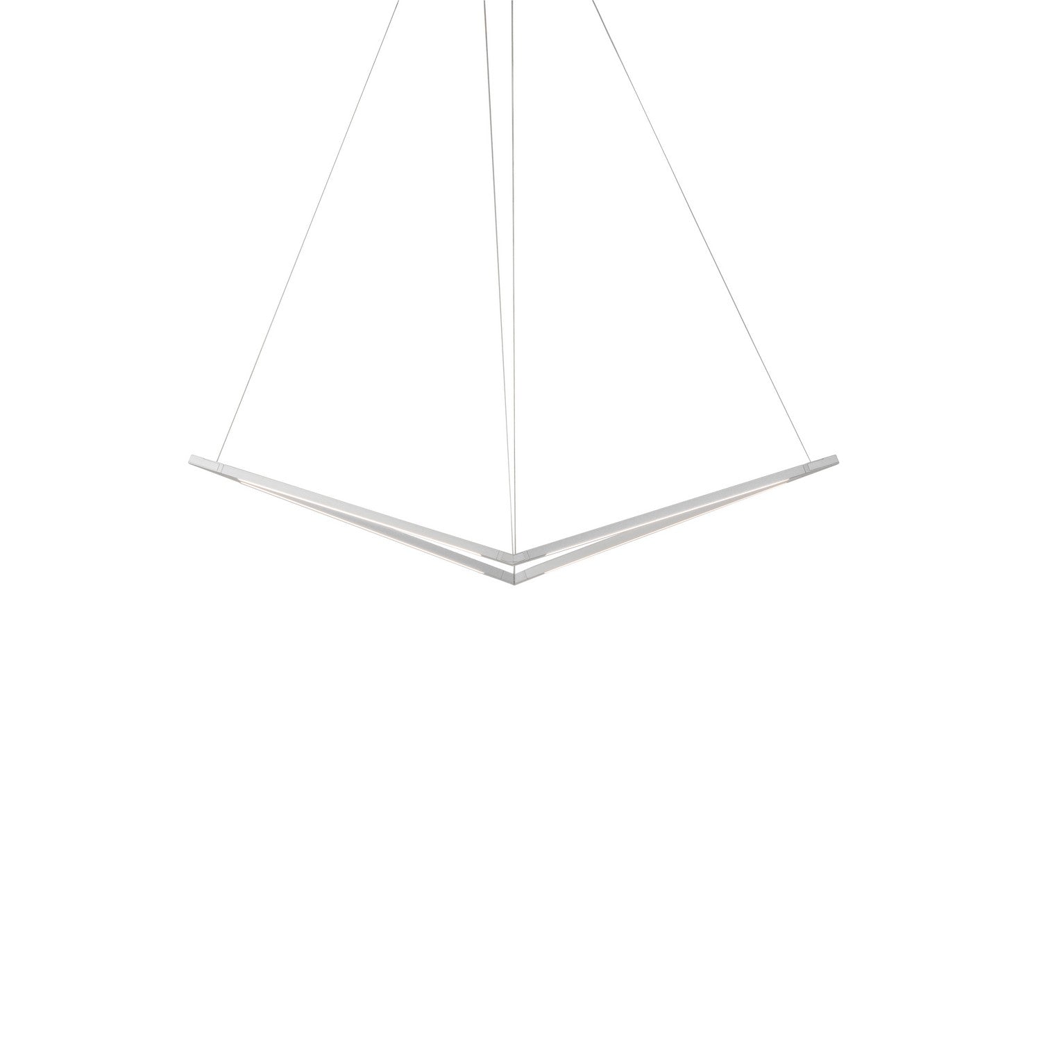 Koncept - ZBP-16-B-SW-SIL-CNP - LED Pendant - Z-Bar Pendant - Silver