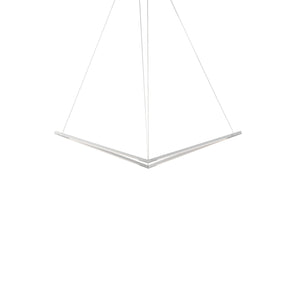 Koncept - ZBP-16-B-SW-SIL-CNP - LED Pendant - Z-Bar Pendant - Silver