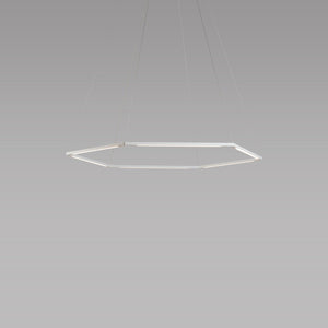 Koncept - ZBP-16-H-SW-MWT-CNP - LED Pendant - Z-Bar Pendant - Matte White