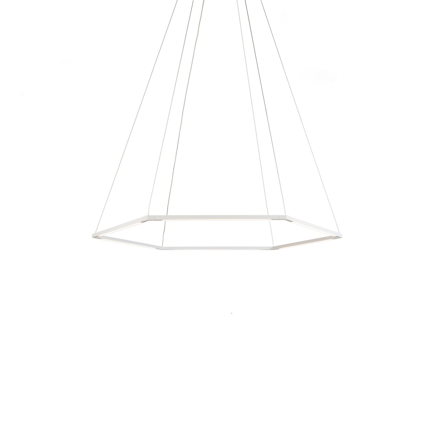 Koncept - ZBP-16-H-SW-MWT-CNP - LED Pendant - Z-Bar Pendant - Matte White