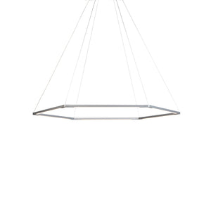 Koncept - ZBP-16-H-SW-SIL-CNP - LED Pendant - Z-Bar Pendant - Silver