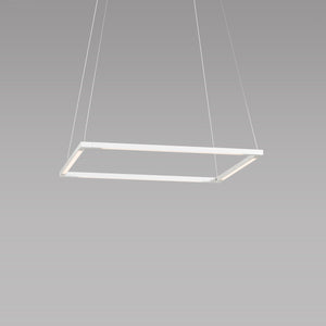 Koncept - ZBP-16-S-SW-MWT-CNP - LED Pendant - Z-Bar Pendant - Matte White