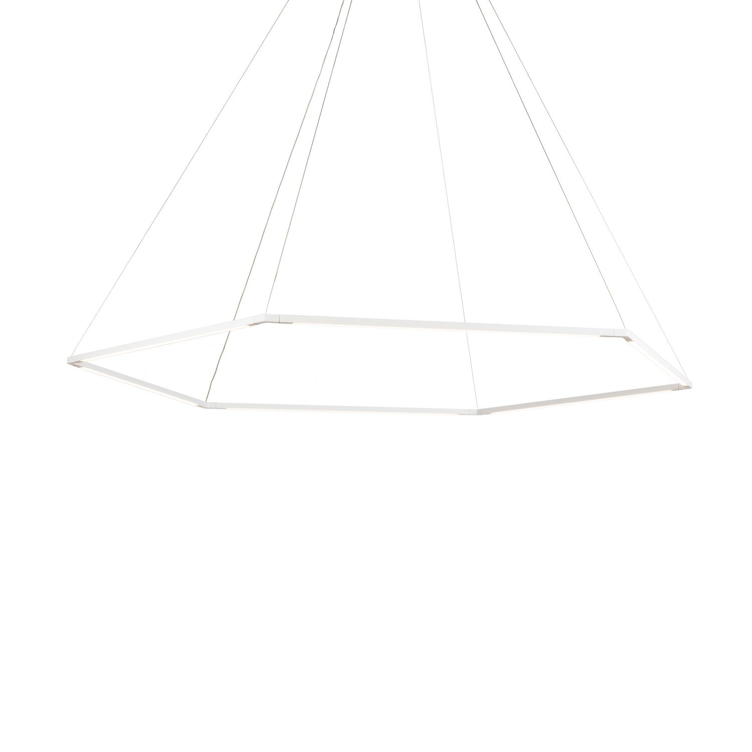 Koncept - ZBP-24-H-SW-MWT-CNP - LED Pendant - Z-Bar Pendant - Matte White