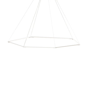 Koncept - ZBP-24-H-SW-MWT-CNP - LED Pendant - Z-Bar Pendant - Matte White