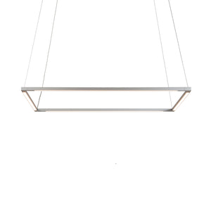 Koncept - ZBP-24-S-SW-SIL-CNP - LED Pendant - Z-Bar Pendant - Silver