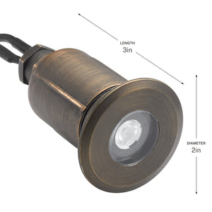 Kichler - 15490CBR - One Light Recessed - Centennial Brass