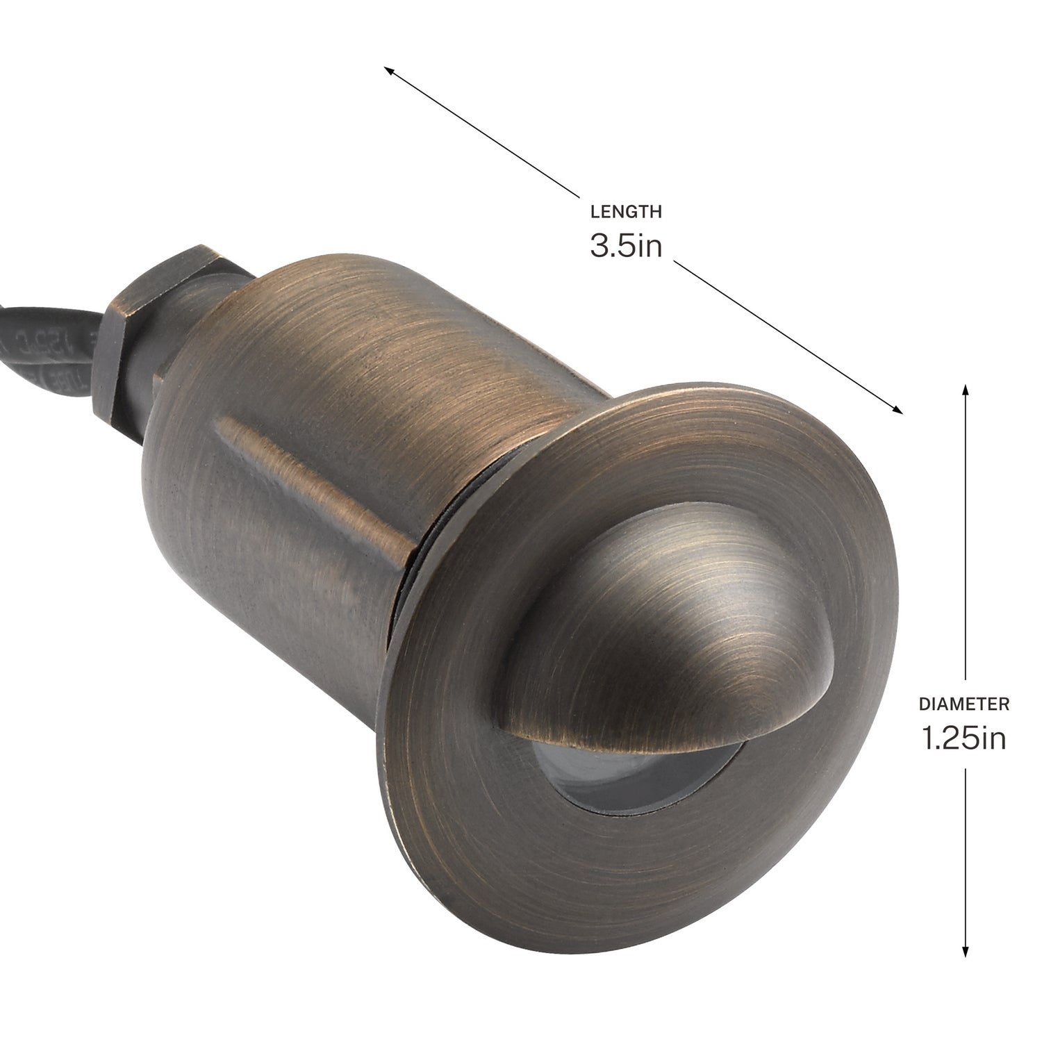 Kichler - 15491CBR - One Light Recessed - Centennial Brass