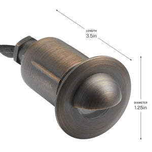 Kichler - 15491CBR - One Light Recessed - Centennial Brass