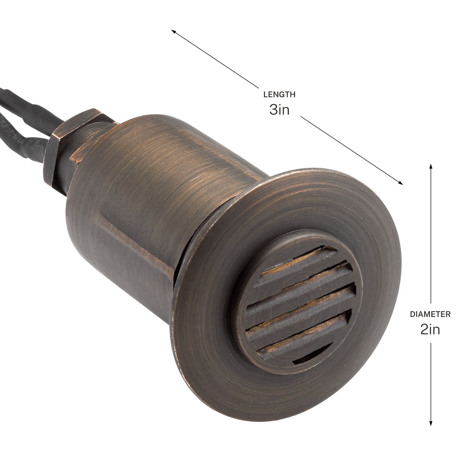Kichler - 15492CBR - One Light Recessed - Centennial Brass