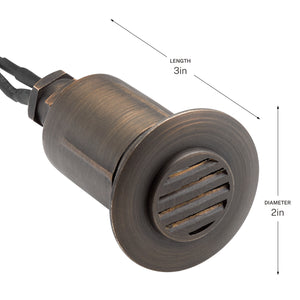 Kichler - 15492CBR - One Light Recessed - Centennial Brass