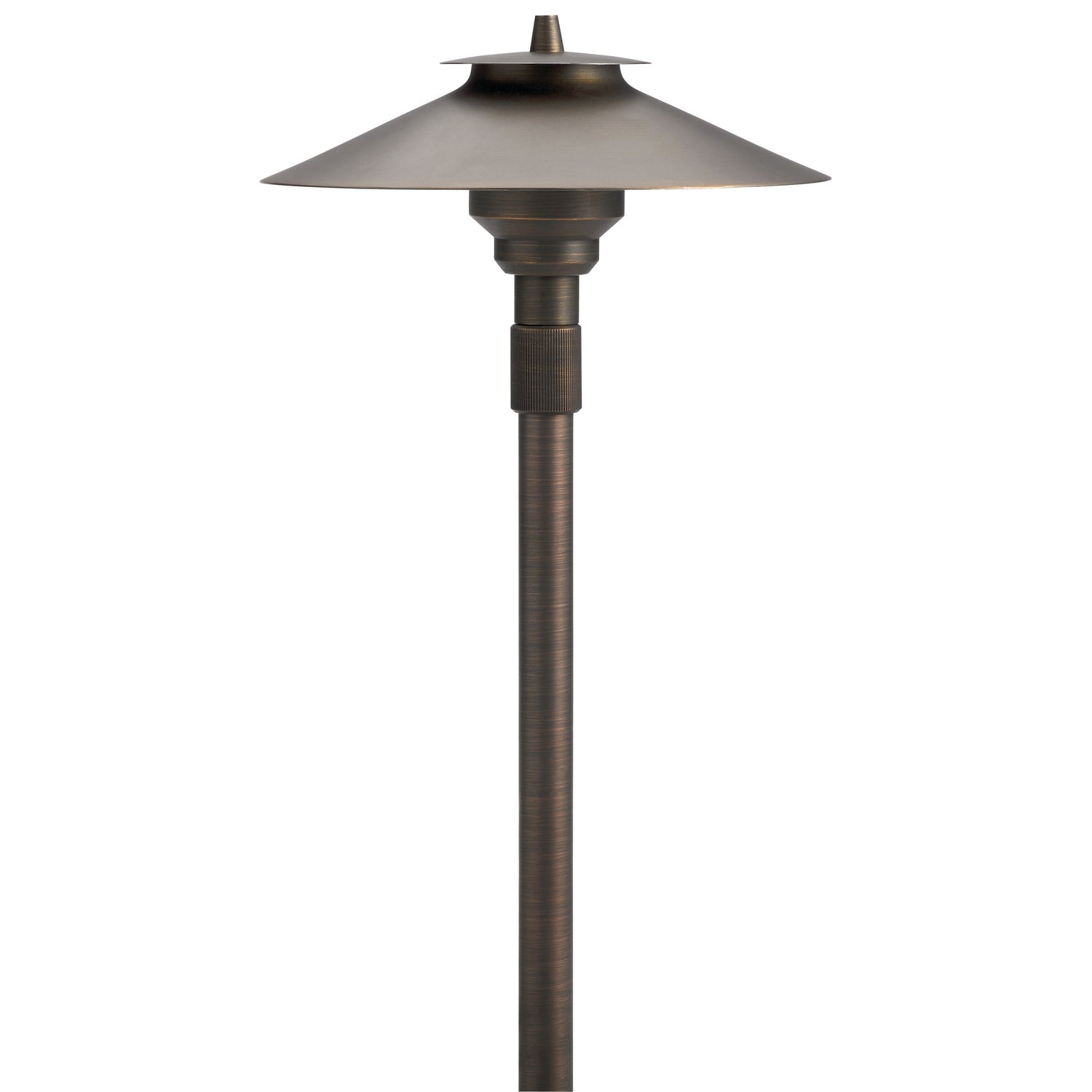 Kichler - 15503CBR - One Light Adjust Height Path - Centennial Brass