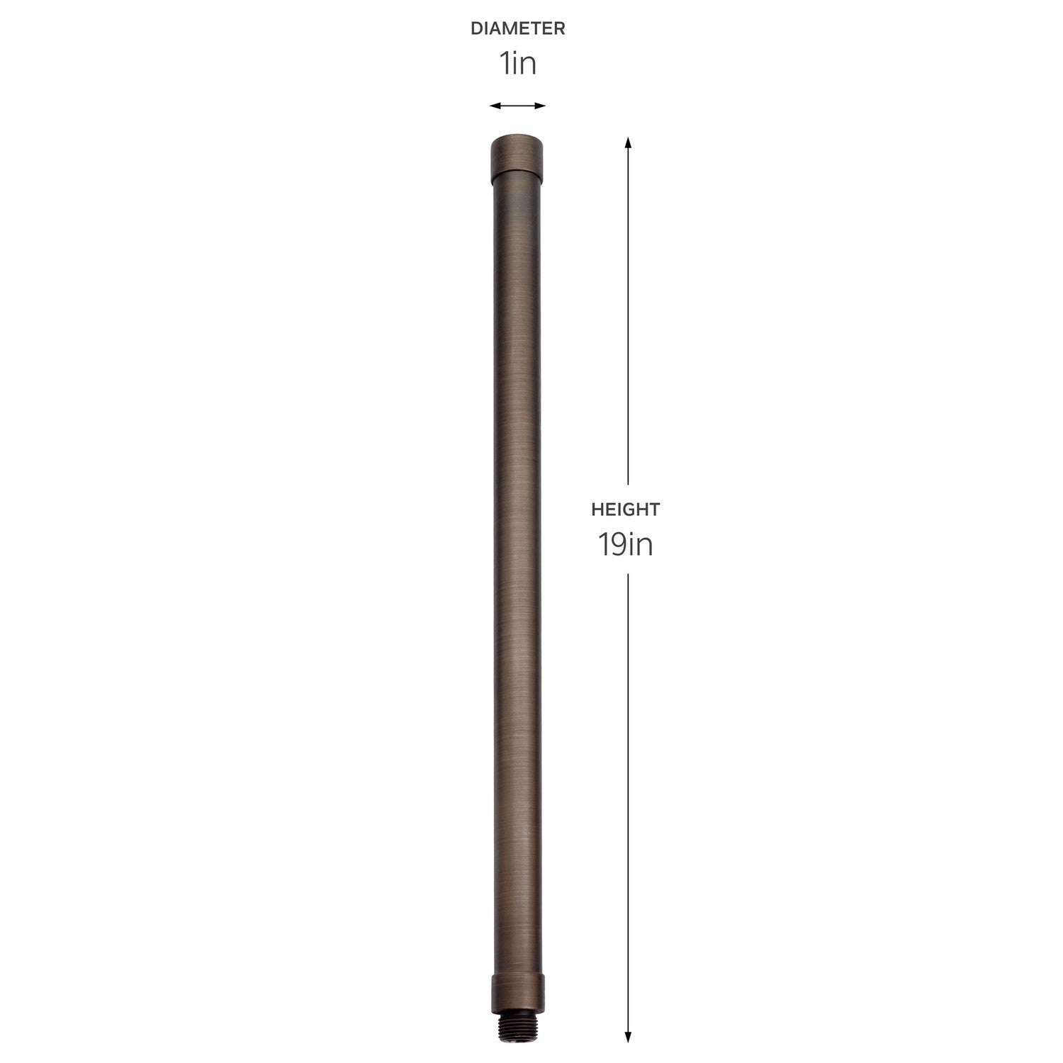 Kichler - 18 inch Male Female Riser