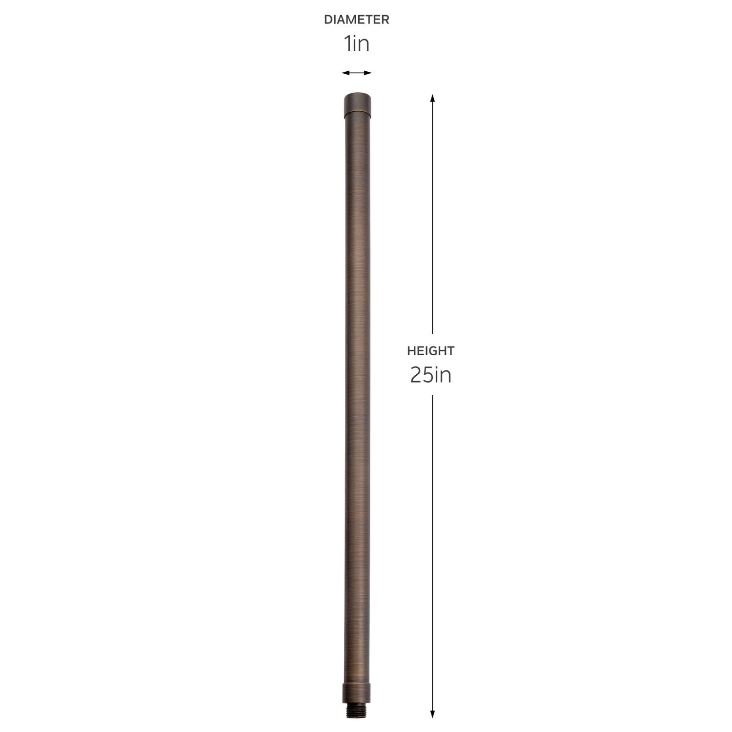 Kichler - 24 inch Male Female Riser