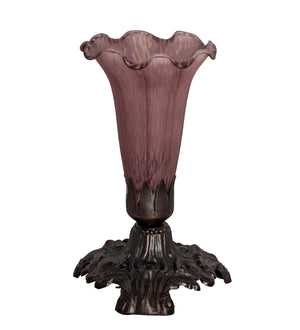 Meyda Tiffany - 13502 - One Light Accent Lamp - Lavender - Mahogany Bronze