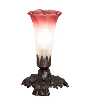 Meyda Tiffany - 14468 - Candle - Pink/White - Mahogany Bronze