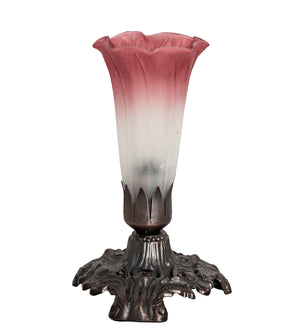 Meyda Tiffany - 14468 - Candle - Pink/White - Mahogany Bronze