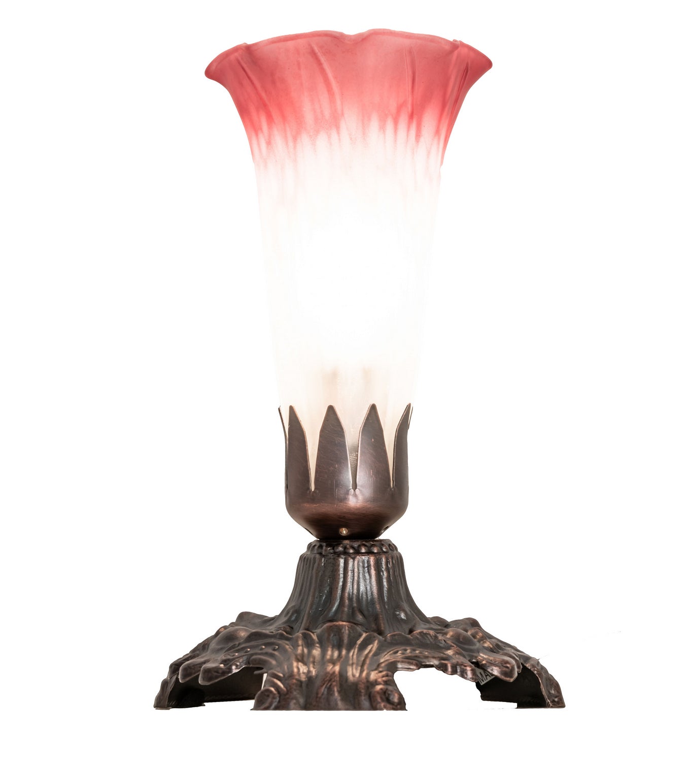 Meyda Tiffany - 14468 - Candle - Pink/White - Mahogany Bronze