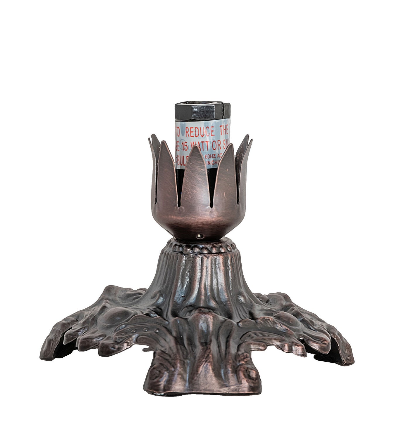 Meyda Tiffany - 14468 - Candle - Pink/White - Mahogany Bronze