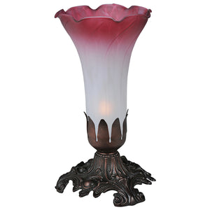 Meyda Tiffany - 14468 - Candle - Pink/White - Mahogany Bronze