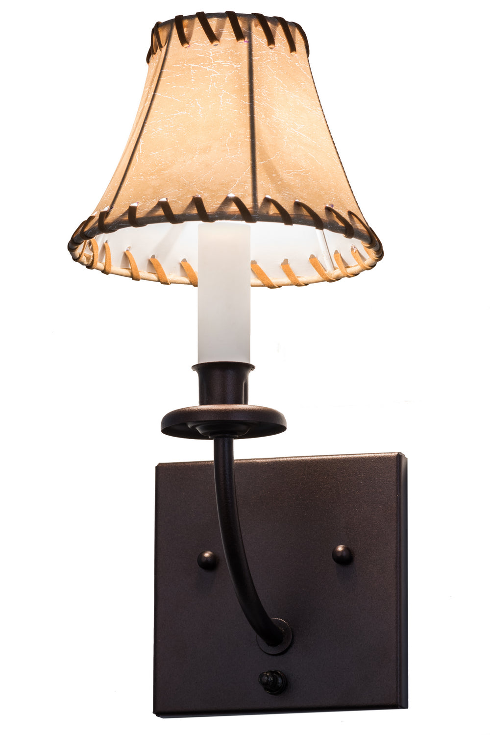 Meyda Tiffany - 170161 - One Light Wall Sconce - Laredo - Mahogany Bronze