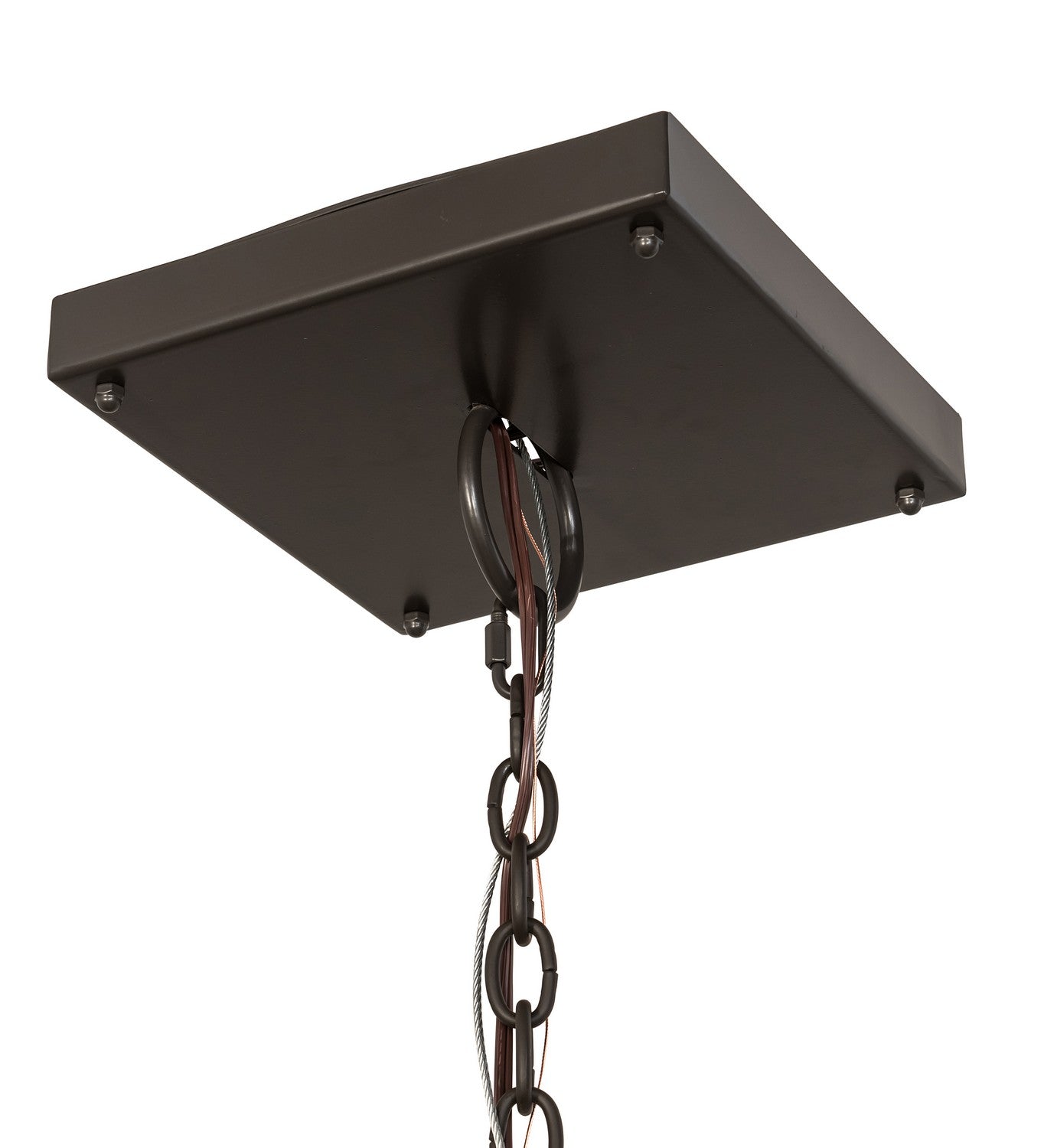 Meyda Tiffany - 192699 - 32 Light Oblong Pendant - Kitzi Box - Timeless Bronze