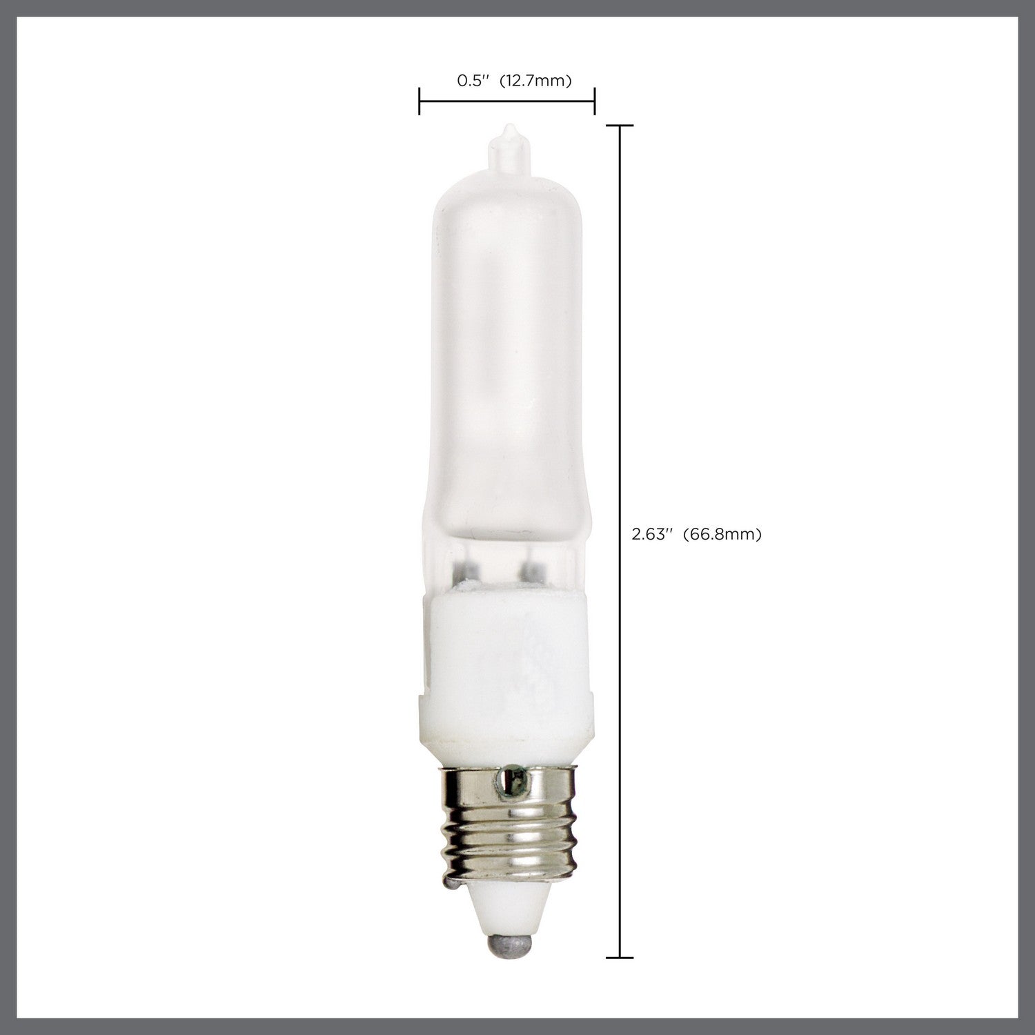 Satco - S1913 - Light Bulb - Frost