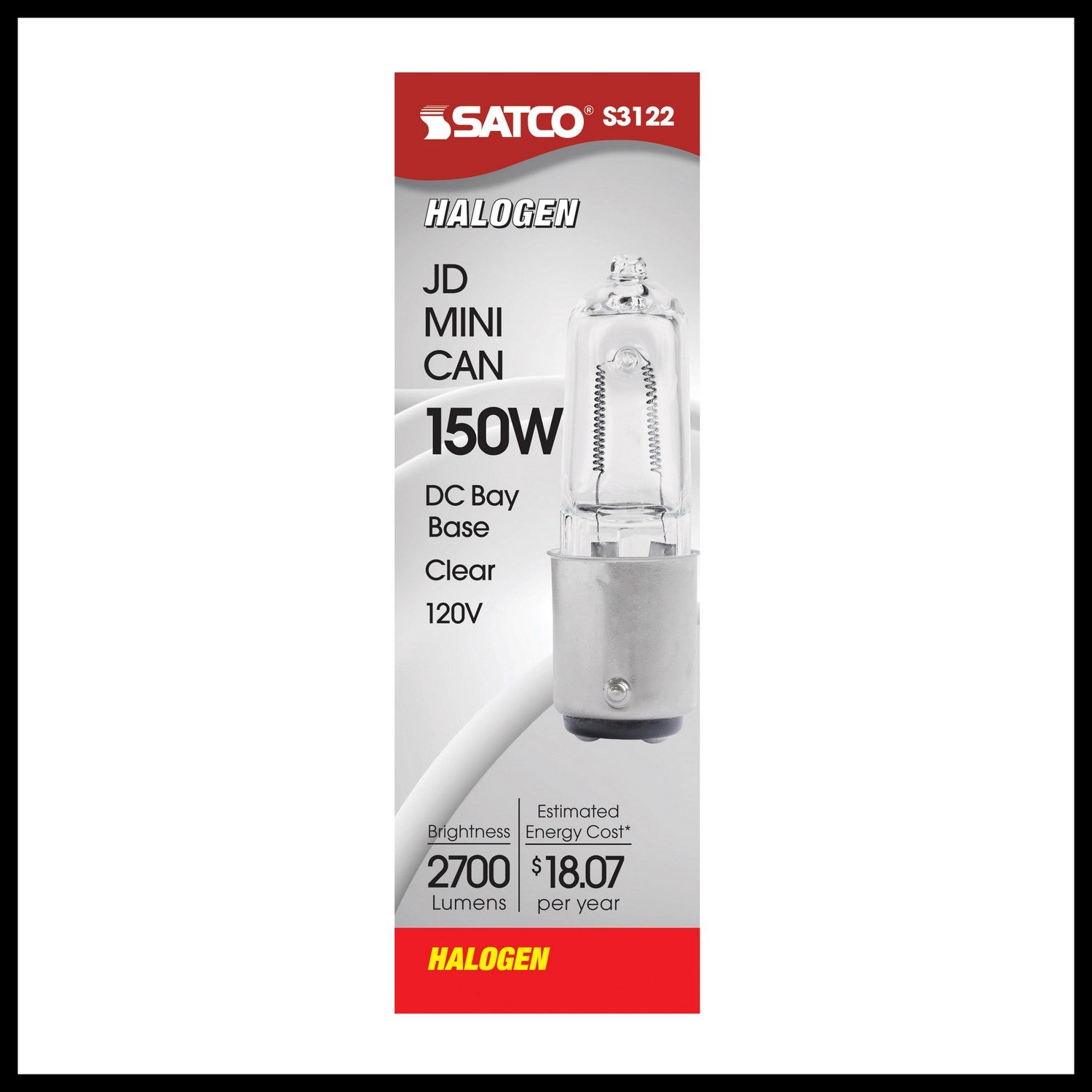 Satco - S3122 - Light Bulb - Clear
