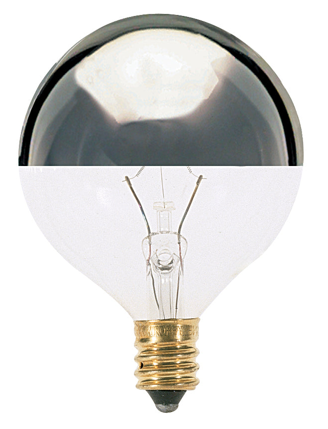 Satco - S3246 - Light Bulb - Silver Crown