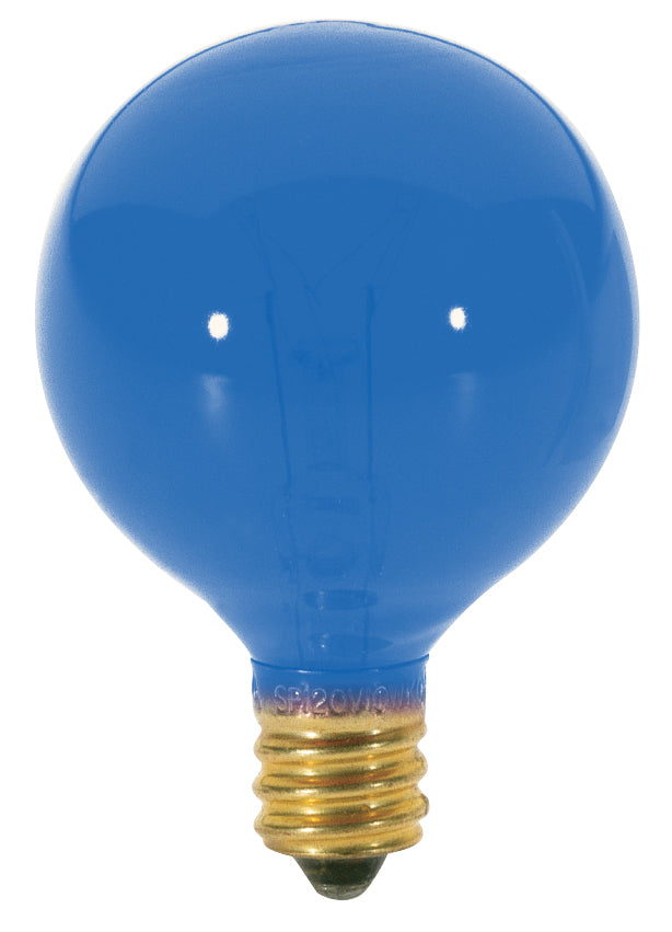 Satco - S3834 - Light Bulb - Transparent Blue