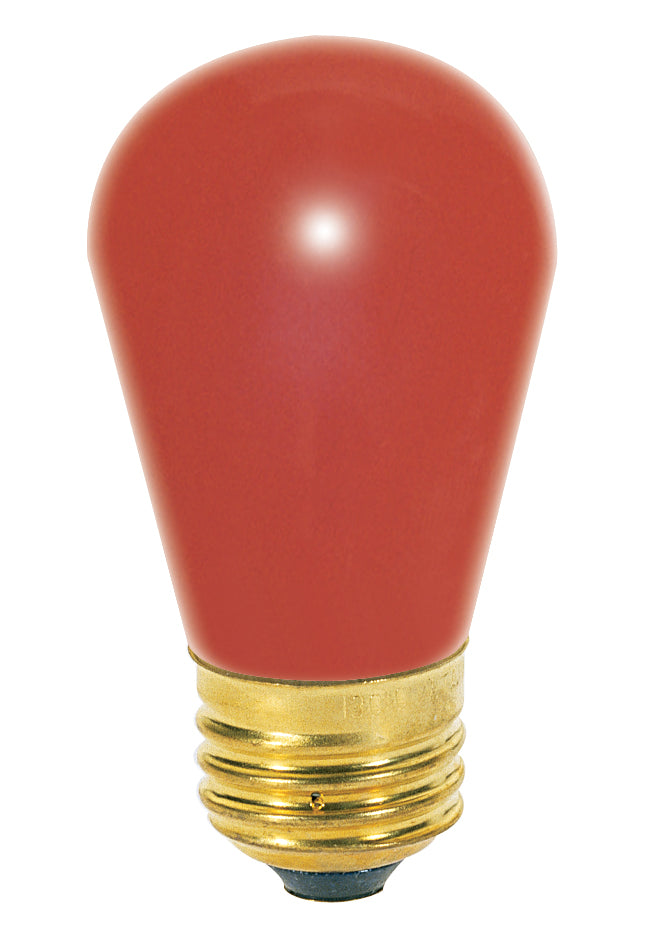 Satco - S3961 - Light Bulb - Ceramic Red