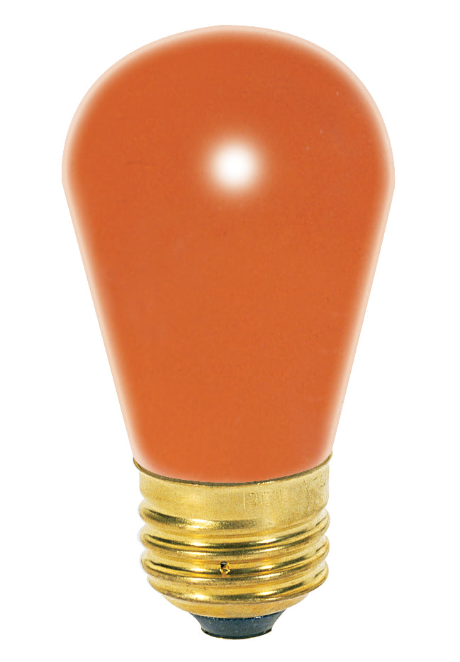 Satco - S3964 - Light Bulb - Ceramic Orange