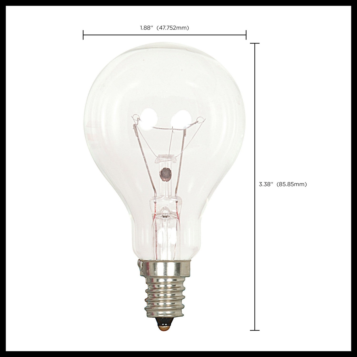 Satco - S4160 - Light Bulb - Clear